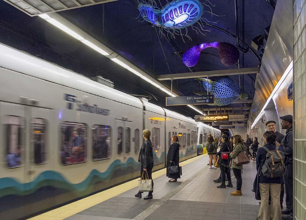 Transit is sustainable RIDING TRANSIT Improving regional quality of life Sound Transit s mission to build, operate and expand the regional transit system is essential to Central Puget Sound s