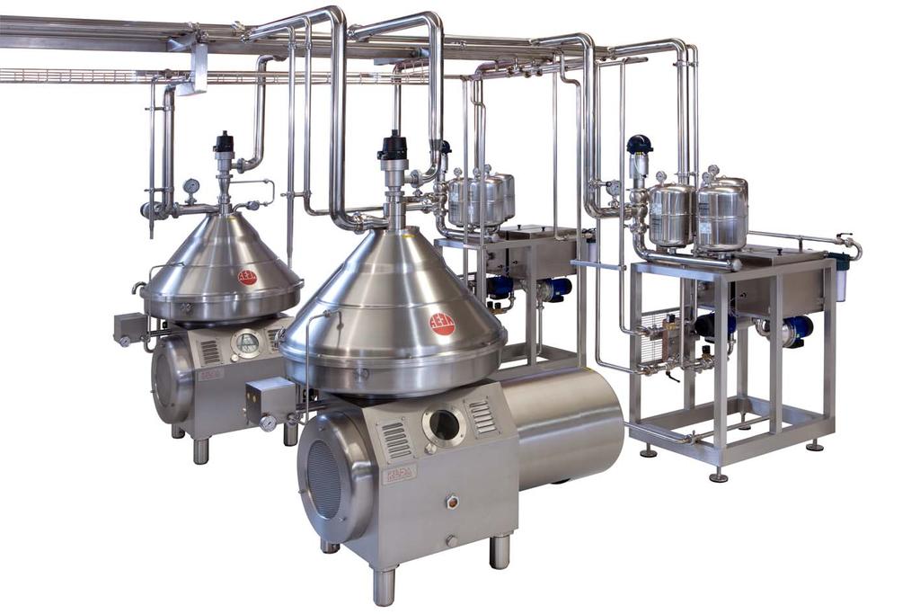 Example of Milk separator and