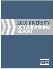 2016 DIVERSITY BENCHMARKING REPORT Women and minority lawyers made gains in leadership 3 Management Committee: Women: increased to 23.6% from 20.3% Minorities: increased to 9.4% from 7.