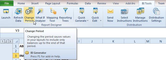 11 New BI Tools Tool Tips Added Useful Tool Tips have been added to selected buttons within the BI