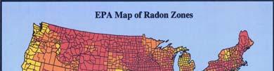 Zone 1 Highest Potential Predicted average indoor radon