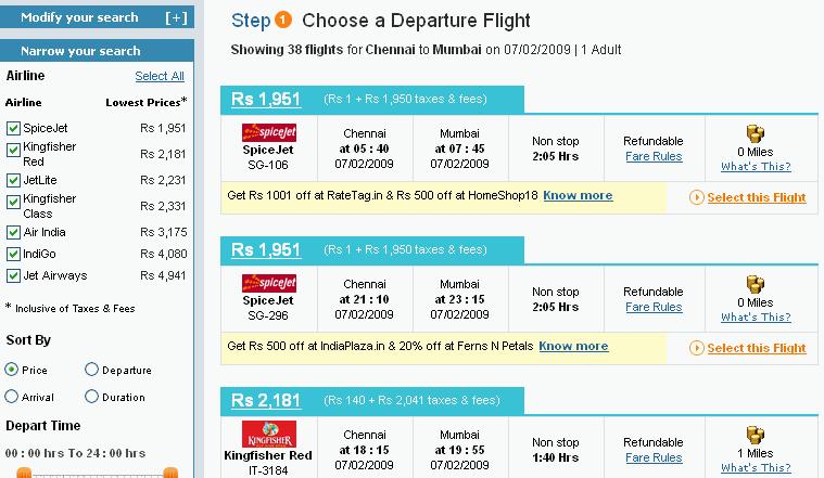Step 1: Log on to http://www.yatra.com Step 2: To book air tickets, click on airways Step 3: To fill the booking details and passenger details.