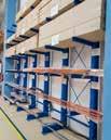 pallet racking, light shelving and a customised cable-storage system.