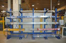 Store long lengths of timber, pipe or other goods safely and with easy access with Dexion s Light Duty Cantilever racking system.