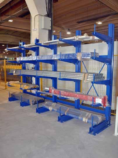 LIGHT DUTY CANTILEVER Saving time Saving space Saving costs Clear vision of each stored item Easy access