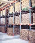 3 Drive- In Racking Heavy-Duty Drive-In Pallet Racks for High-Density Storage Drive-In Racks allow a forklift truck to enter the rack from one side to pick up or pull out the