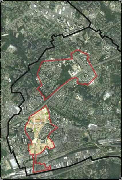 Planning and Proposed Development 29 Landmark/Van Dorn Corridor Plan proposed over 17.2 million square feet where 4.