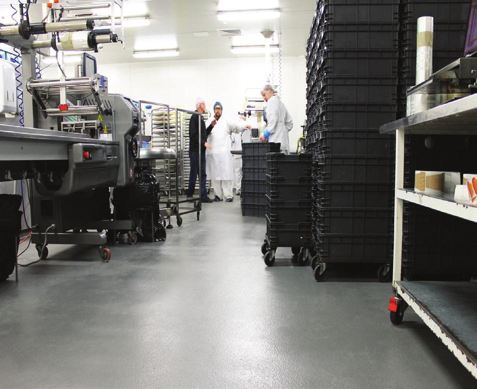 Freeze & Thaw Resistant: Resistant to temperatures from -40 C up to 120 C. HACCP Certified: HACCP Internationally certified polyurethane flooring system.
