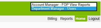 select [Account Manager - FOP View Reports]