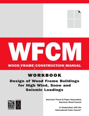 More information... Design of Wood Frame Buildings for High Wind, Snow and Seismic Loadings (workbook) real design example detailed calculations checklists blank worksheets for your use download free!