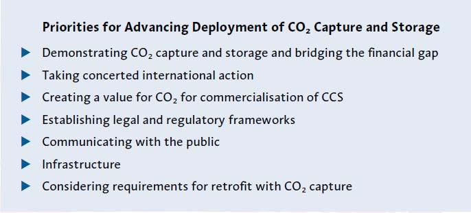 CCS will be essential in securing large reductions in coal power station