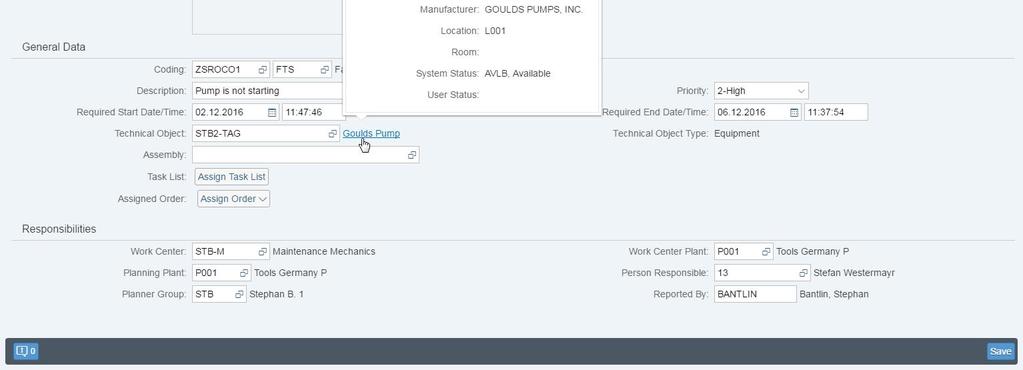 Technical Object Task List Order Value help reusing enterprise search capabilities Technical