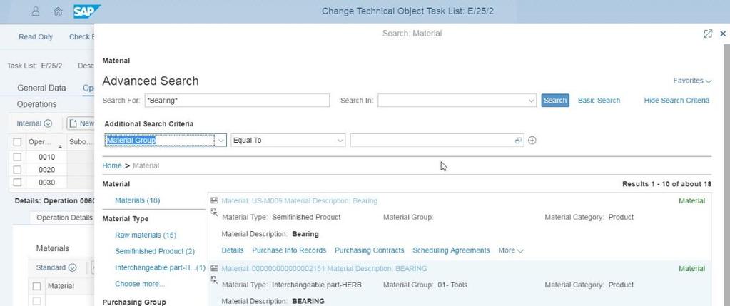 S/4HANA 1610 Role Maintenance Planner Task List create / change / display Maintenance