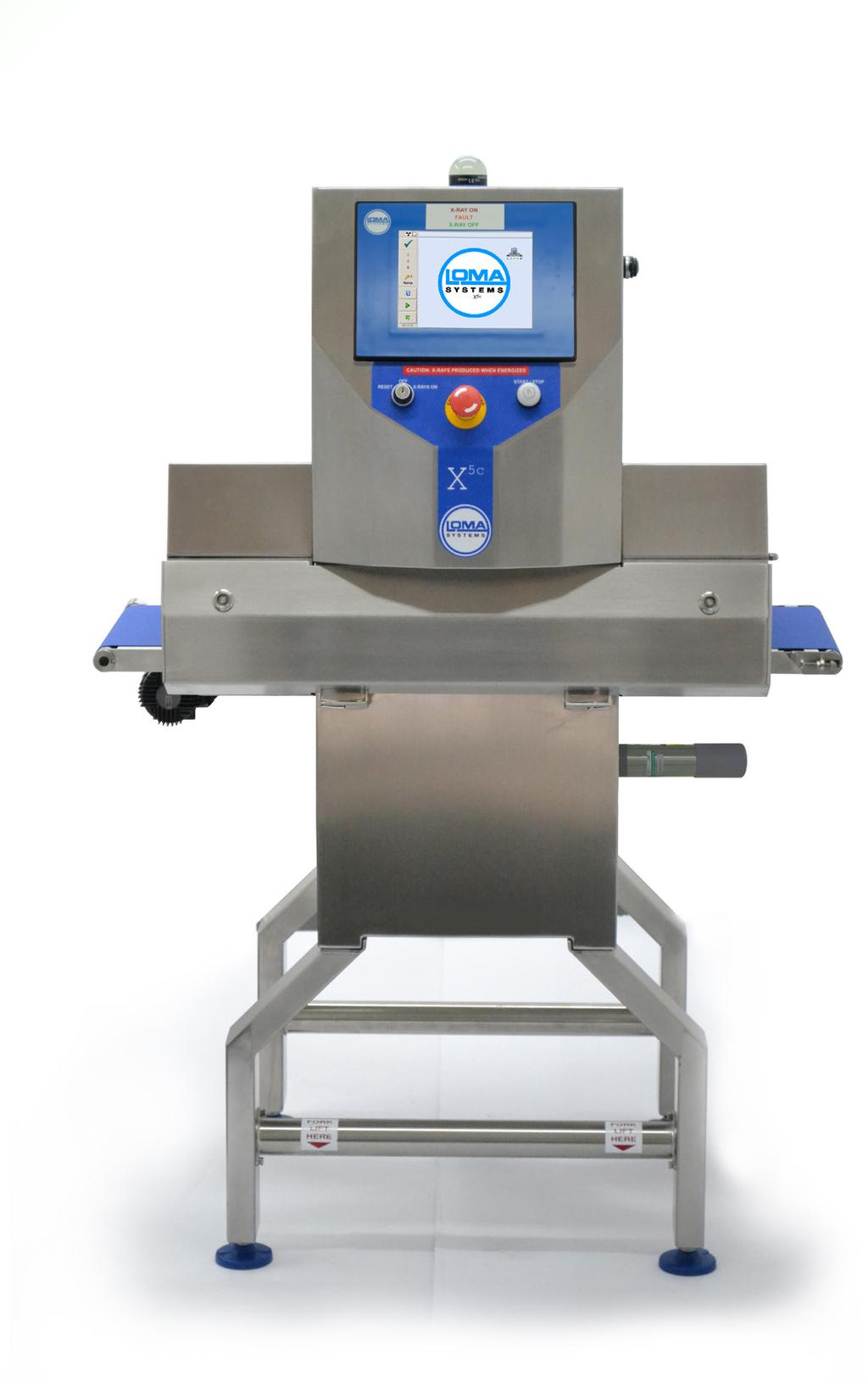 designed to be used with packaged product up to 25kg in weight X5 XL X-ray