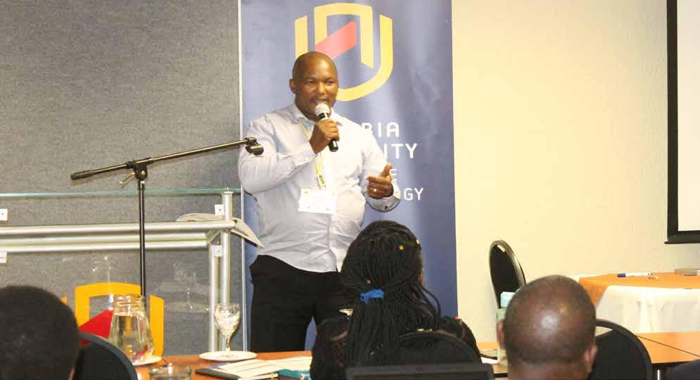 LESOTHO Mr Anadola Tsiu The Chief Laboratory Technician at the Department of Physics and Electronics at the National University of Lesotho Mr Anadola Tsiu informed the Conference that there is a huge