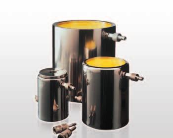 single wall dispersion containers with carrying handles Stainless steel double wall dispersion containers Container volume Inside Ø x height 30 ml 3 x 4 cm 50 ml 4 x 5 cm 125 ml 5 x 7 cm 250 ml 6.
