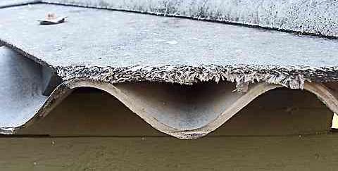 Lagging (asbestos content 55-100%) Asbestos lagging has been used for thermal insulation of pipes and boilers.