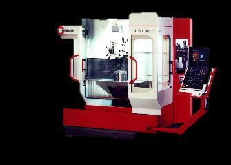 H CNC- machining center travels: X 600, Y 450, Z 500