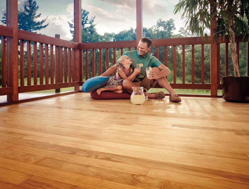 REAL WOOD MODIFIED TO PERFORM. With TruLast Technology, Perennial Wood is able to remain dimensionally stable for decades, providing a deck you can worry about less and enjoy more.