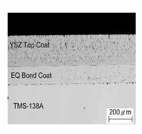 TMBC-1 After 1100, 300h Application to TBC Diffusion Layer