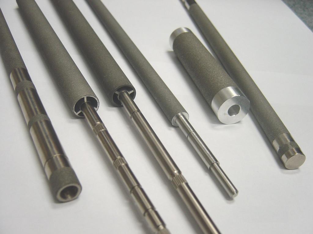 laser spot welding Grit coated rollers Aluminium extrusion