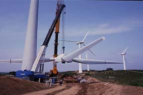impact through modal shift Marine transport Wind turbine transport and erection Environmentally