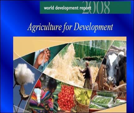 INTRODUCTION Trends in support to international agriculture A