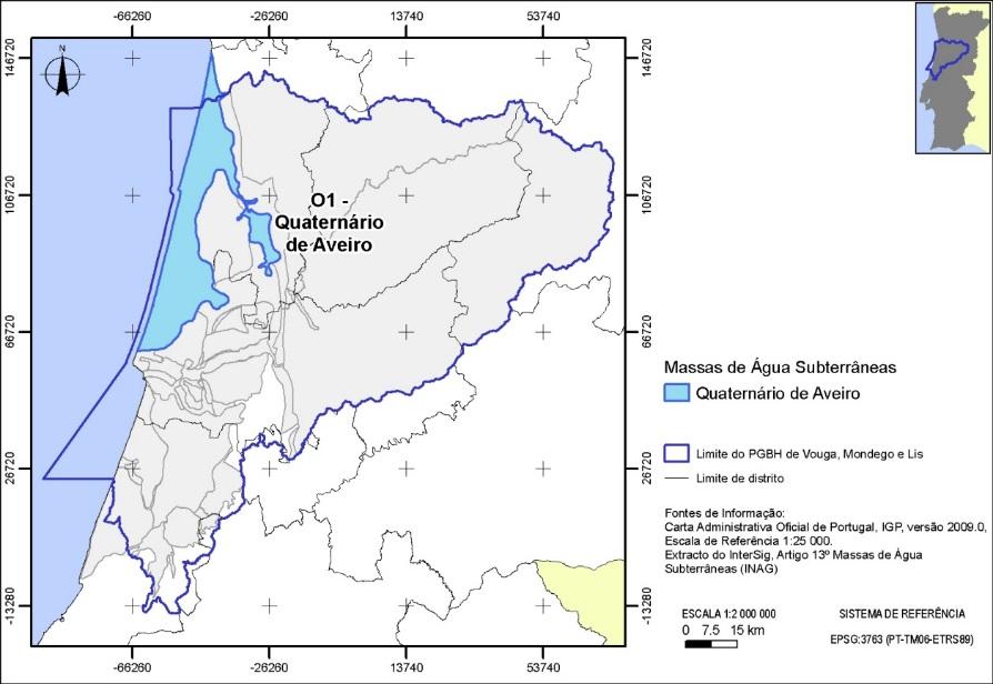 PROBLEM The Aveiro Quaternary groundwater body is an unconfined sandy aquifer (specific yield, S y =0.05) and occupies a total area of approximately 931 km 2.