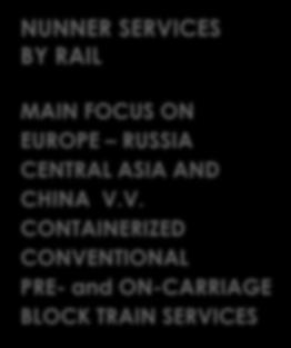 ABOUT NUNNER DISCOVER THE NUNNER SILKROAD ADVANTAGE NUNNER SERVICES BY RAIL