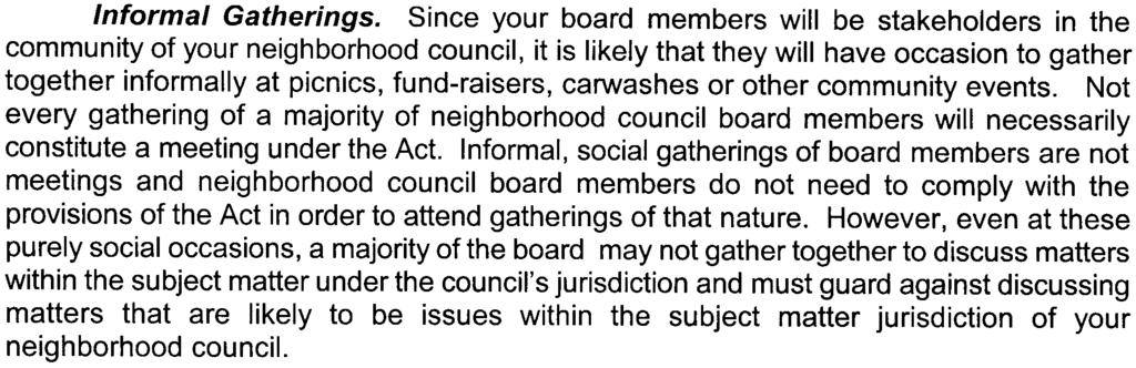 As long as the committee is made up of only less than a majority of your neighborhood council board members and the committee is of a temporary nature, the committee will not have to meet in public,