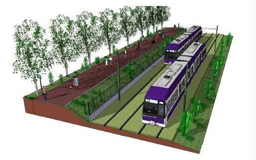 The Purple Line closely parallels East-West Highway west of Silver Spring. The Purple Line will operate along University Boulevard between Langley Park and the University of Maryland campus.
