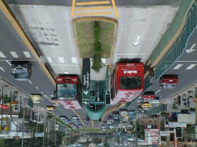 Bus Rapid Transit (BRT) Uses buses to transport large numbers of people rapidly and efficiently