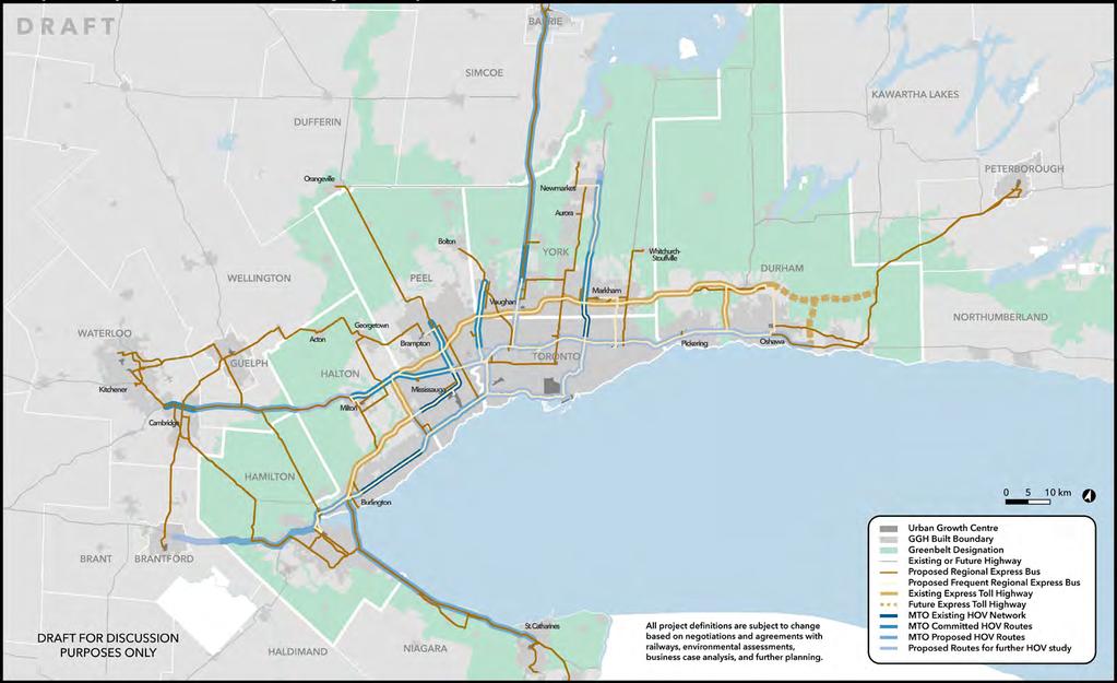 MAP 7: PROPOSED 2041 HOV AND