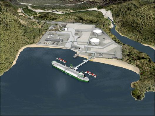Page 4 of 8 Affairs and Northern Development ( INAC ) entered into a long-term lease for the Kitimat LNG Terminal on the Bees Indian Reserve #6 in November 2010.