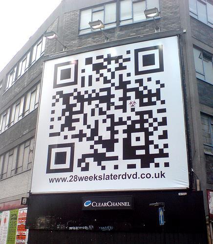 When a QR code is scanned and is translated to reveal a URL; the mobile