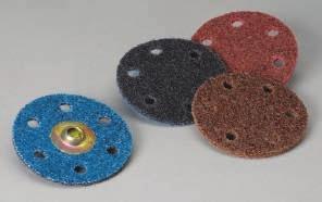 32 SURFACE CONDITIONING DISCS continued TS Quick Change with Vacuum Holes Discs For use on tools equipped with vacuum assist systems for the removal of dust and debris SIZE GRADE GRAIN HOLES TS TR TP