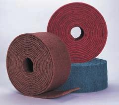 BUFF & BLEND ROLLS 47 Standard Abrasives Buff & Blend Rolls Used with vibratory orbital and straight-line sanders, to produce matte and satin finishes.