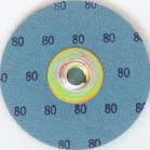 Variety of Abrasive Grains Standard Abrasives Quick Change Discs for disc sanders are available in a choice of grains best suited for a variety of industrial applications: A/O (Aluminum Oxide) Fast