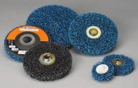50 CLEANING DISCS Standard Abrasives Cleaning Discs Cleaning Discs are ideal for cleaning welds, removing corrosion, rust, scale, paints, varnishes and sealants from difficult to reach surfaces.