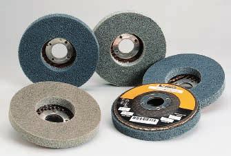 TYPE 27 UNITIZED DISCS 59 Standard Abrasives Type 27 Unitized Discs Manufactured from the highest quality Unitized material. Unique design offers material removal while imparting a final finish.