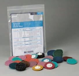 Discs A/O 2-Ply (LD-2) PART NO. 517000 Perfect flexibility for contours, stock removal, blending, and polishing. Kit includes a variety of discs and holder pads.