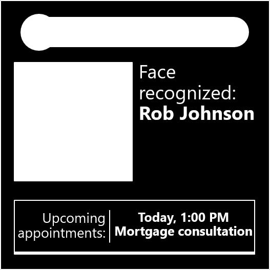 The next day, Rob s financial advisor sees that a meeting has been scheduled and begins to put together an offer based on Rob s financial history, savings, salary, credit card debt, and more.