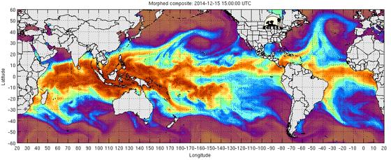 Rivers in the Sky? An atmospheric river is a moving narrow corridor of concentrated moisture in the atmosphere.