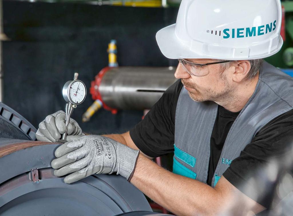 Siemens Field Service Service Performance Service Performance The right resources in the right places With our strategically positioned branches in many countries of the world, we are always close at