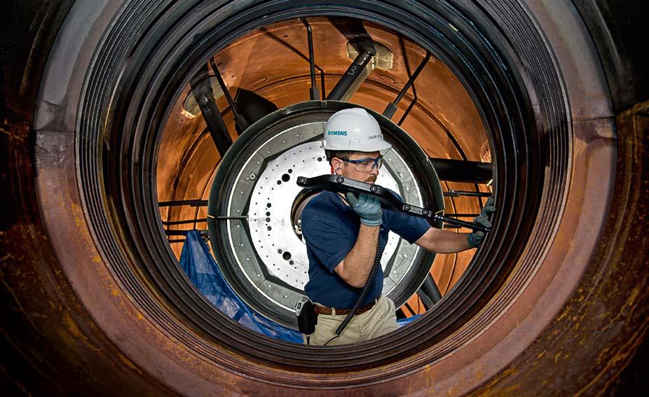 Siemens Field Service Service Performance Qualified in helping you safeguard your assets Power plant performance can invariably be influenced by the quality of field service performance.