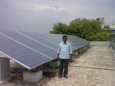 SOLAR ROOFTOP POWER PLANTS Specifications Vidyaranya High School Hyderabad 20KW Solar PV Power Plant Module: 125Wp -
