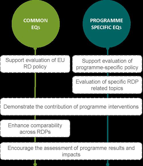 Address evaluation of specific RDP related topics. PSEQs are designed to assess additional aspects of the programmes which are of particular interest for Managing Authorities (e.g. assessment of the programme implementation, management, delivery mechanisms, effectiveness of the communication strategy, etc.