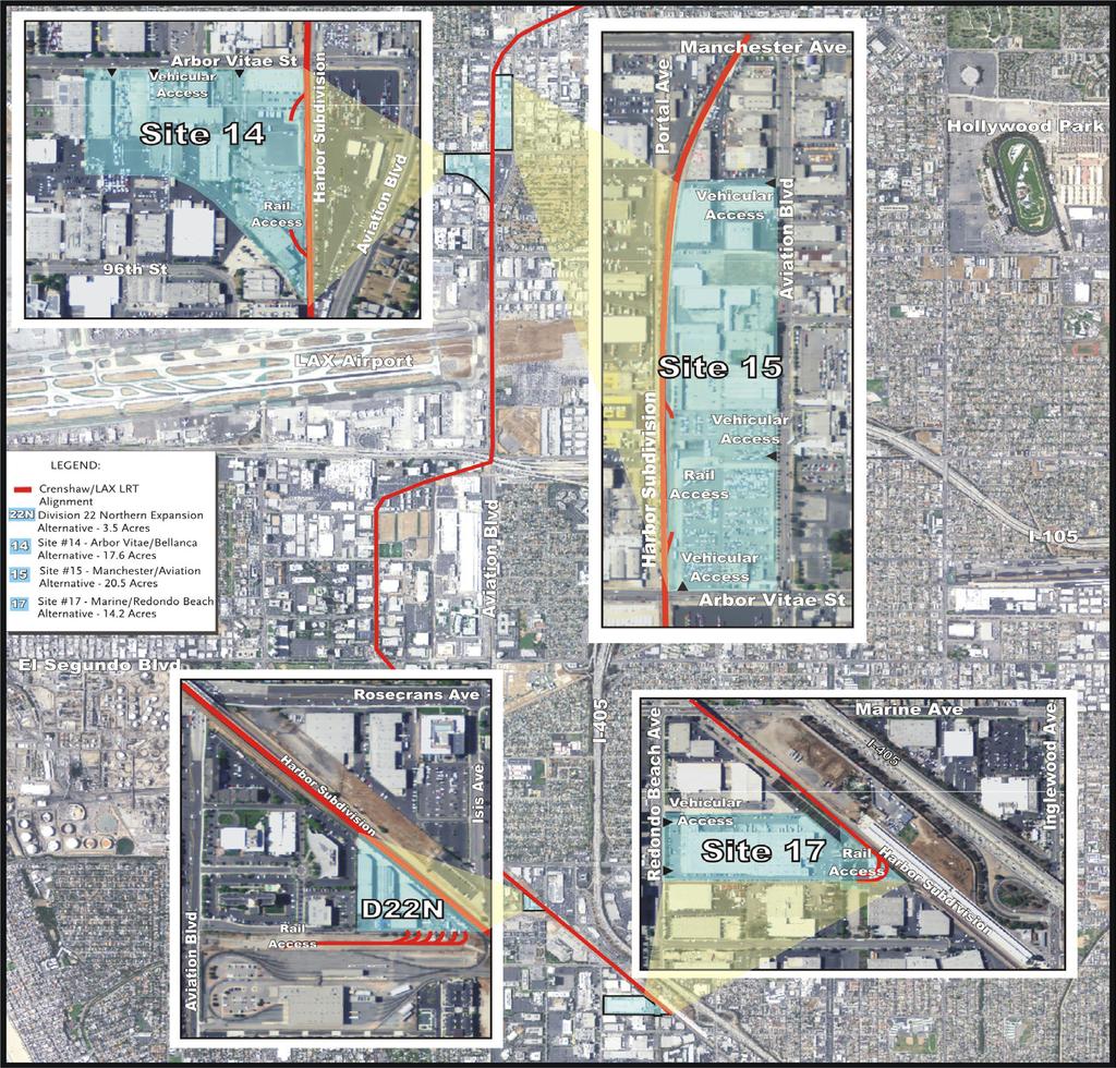 CRENSHAW/LAX TRANSIT CORRIDOR PROJECT FEIS/FEIR EVALUATION OF MAINTENANCE SITE ALTERNATIVES have a significant impact be identified in an Environmental Impact Report, the National Environmental