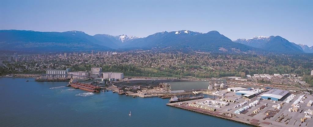 the Port of Vancouver, British Columbia Portland Bulk