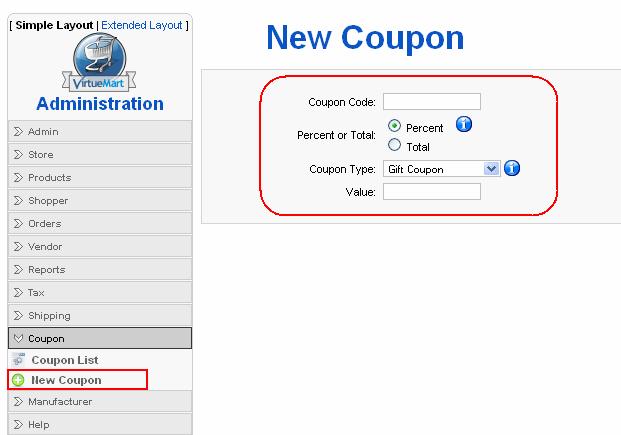 Diagram 7 While creating a new coupon provide a unique coupon code in the Coupon Code Field. This coupon code will be used by customers to avail of its benefit while making any purchase.